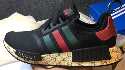 gucci adidas nmd fake|adidas x gucci release date.